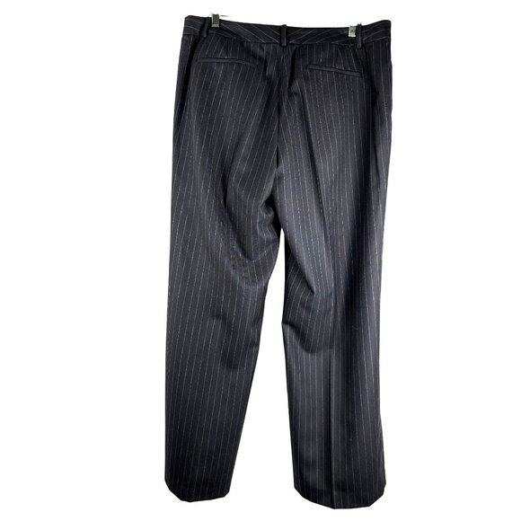 Old Money Luxury Lauren, Ralph Lauren Andover Wool Pinstripe Pants, Women's 16 - Picture 3 of 13